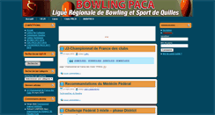 Desktop Screenshot of bowlingpaca.fr